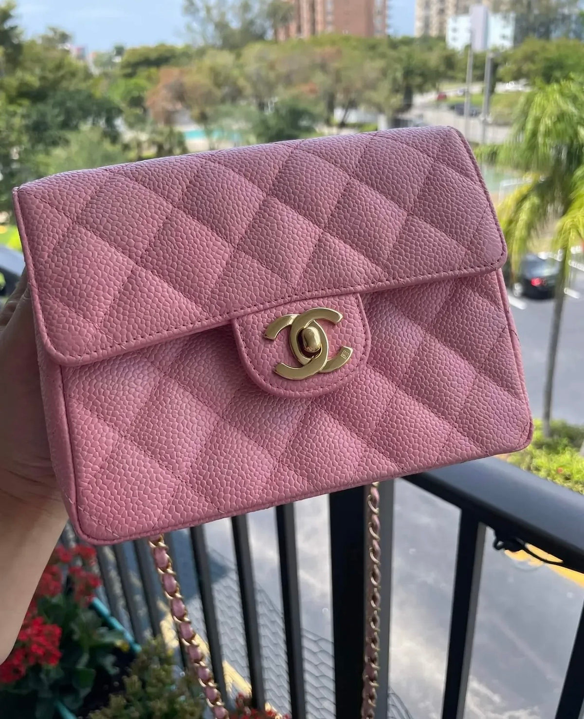 Chanel Pink Mini Handbag
